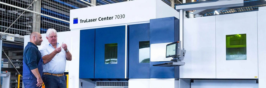 夜間も日中と同様に生産:VDL Technicsで生産を受け持っているTRUMPFマシン